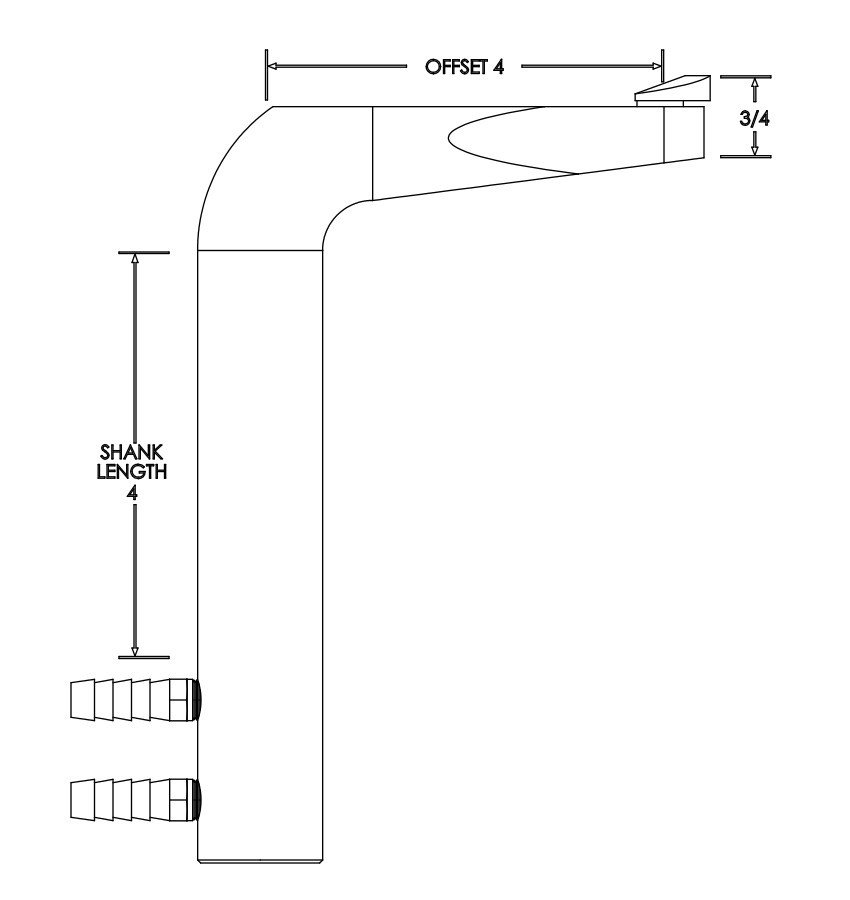 Tuffaloy Heavy Duty Paddle Type Holder Header